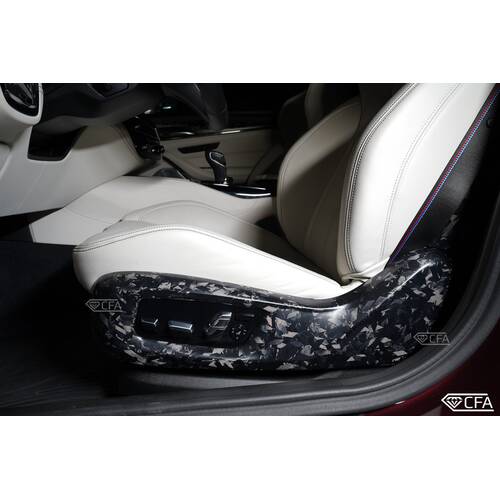 CFA Накладки сидений M Performance - forged для BMW Xm G09, BMW X5m LCI F95, BMW X5m F95, BMW X6m LCI F96, BMW X6m F96, BMW X5 G05, BMW X6 G06, BMW X7 G07, BMW X5 G05 LCI