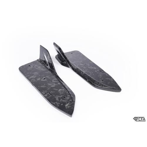 CFA Лезвия заднего бампера MEGALODON - forged для BMW X6m LCI F96, BMW X6m F96