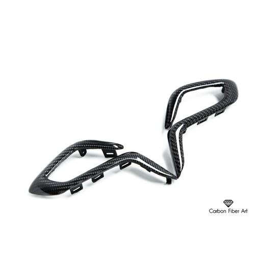 CFA Вставки в ручку КПП M Performance - (классический карбон) для BMW M5 LCI, BMW M5 F90, BMW X3m LCI F97, BMW X4m LCI F98