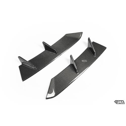 CFA Накладки переднего бампера MEGALODON - (классический карбон) для BMW X5m F95