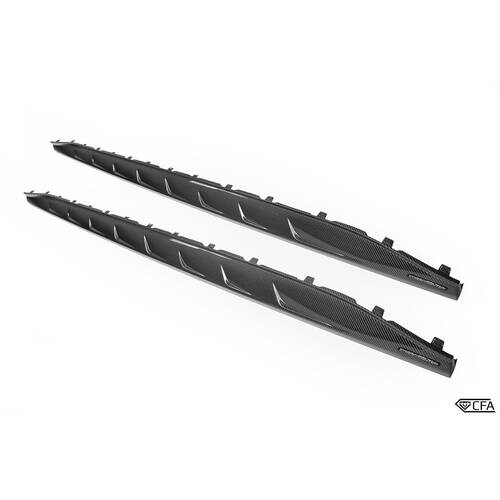 CFA Пороги STREETFIGHTER - (классический карбон) для BMW M3 G80, BMW M3 Touring G81