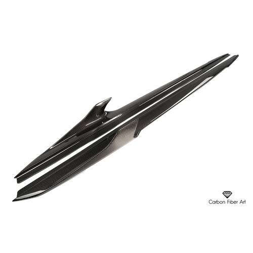 CFA Пороги SHARK GC - (классический карбон) для BMW M8 F93 GC, BMW 8 G16 GC