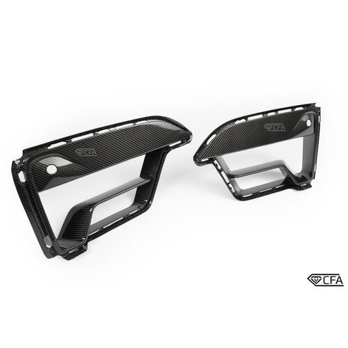 CFA Вставки переднего бампера M Performance - (классический карбон) для BMW M5 LCI