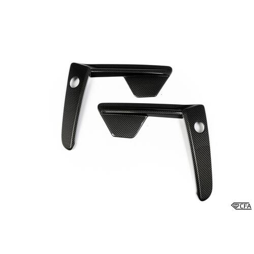 CFA Клыки переднего бампера MEGALODON - (классический карбон) для BMW X5m F95