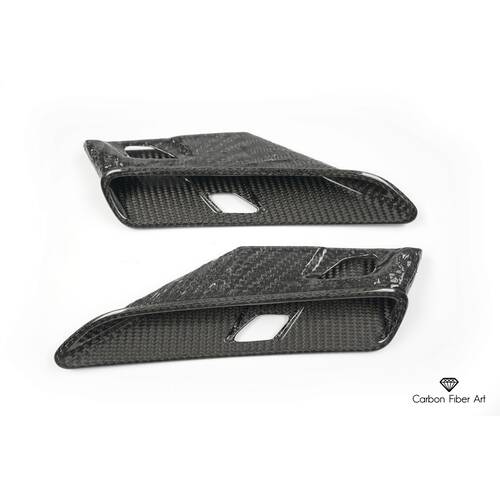 CFA Жабры в крылья SPORT TECH - (классический карбон) для BMW M5 LCI, BMW M5 F90