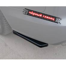 Vonard Customs сплиттеры заднего бампера audi a6 c7 - черный глянец, артикул AA6C7-RS1G