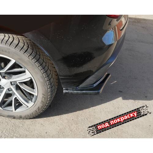 Vonard Customs задние элероны для haval jolion elite - под покраску черный абс пластик, артикул HAJ-1-RS1P