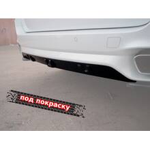 Vonard Customs накладка на диффузор bmw x5 f15 m-pack - под покраску черный абс пластик, артикул BX5F15-MPACK-DIF1P