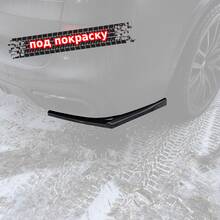 Vonard customs Сплиттеры заднего бампера BMW X5 G05 M-pack - под покраску - Под покраску черный АБС пластик