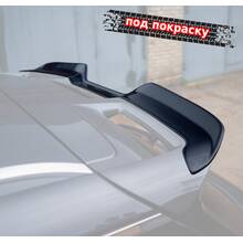 Vonard customs Спойлер лезвие крышки багажника Geely Coolray 1 / Belgee X50 (ver. 2) - под покраску - Под покраску черный АБС пластик