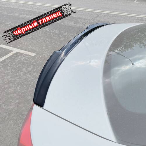 Vonard customs Спойлер лезвие крышки багажника VW Polo 6 liftback (ver. 2) - Черный глянец