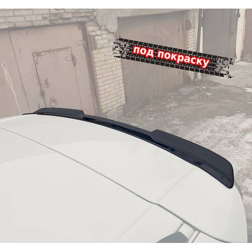 Vonard customs Спойлер лезвие крышки багажника BMW X5 E70 (короткий) - под покраску - Под покраску черный АБС пластик