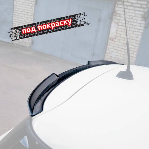 Vonard customs Спойлер лезвие крышки багажника MINI Hatch R56 - под покраску - Под покраску черный АБС пластик