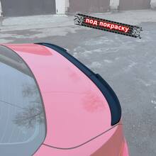 Vonard customs Спойлер лезвие крышки багажника BMW 3 F30 - под покраску - Под покраску черный АБС пластик