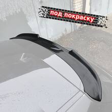 Vonard customs Спойлер лезвие крышки багажника Opel Astra H GTC (3-дв. хэтчбек) - под покраску - Под покраску черный АБС пластик